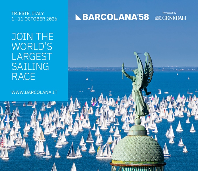 Barcolana Werbebanner auf Dolce Vita News