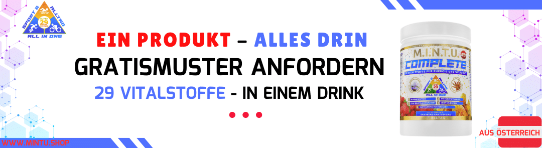 Mintu Nutrition Werbebanner bei dolcevite news