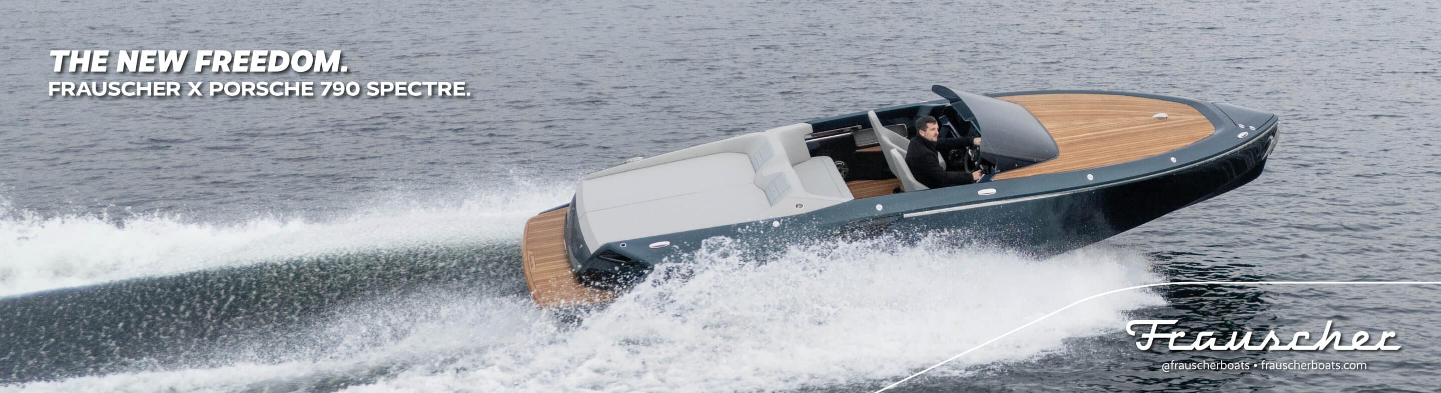 Frauscher Boats Werbebanner auf Dolce Vita News
