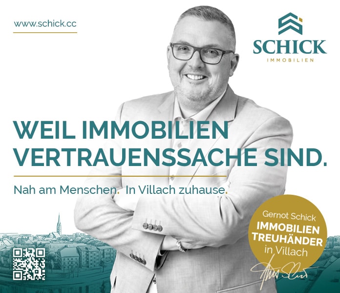 Schick Immobilien Werbebanner bei Dolce Vita News
